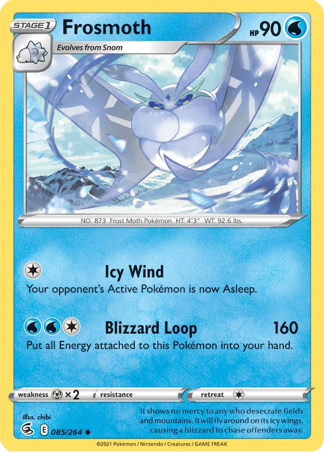 Frosmoth - Fusion Strike 085/264 - Uncommon
