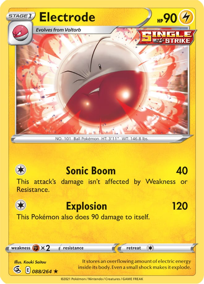 Electrode - Fusion Strike 088/264 - Rare