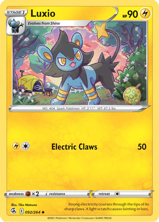 Luxio - Fusion Strike 092/264 - Uncommon