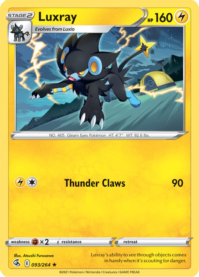 Luxray - Fusion Strike 093/264 - Rare