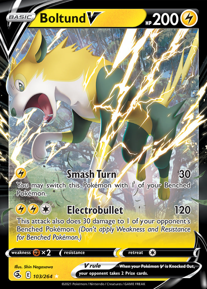Boltund V - Fusion Strike 103/264 - Ultra Rare