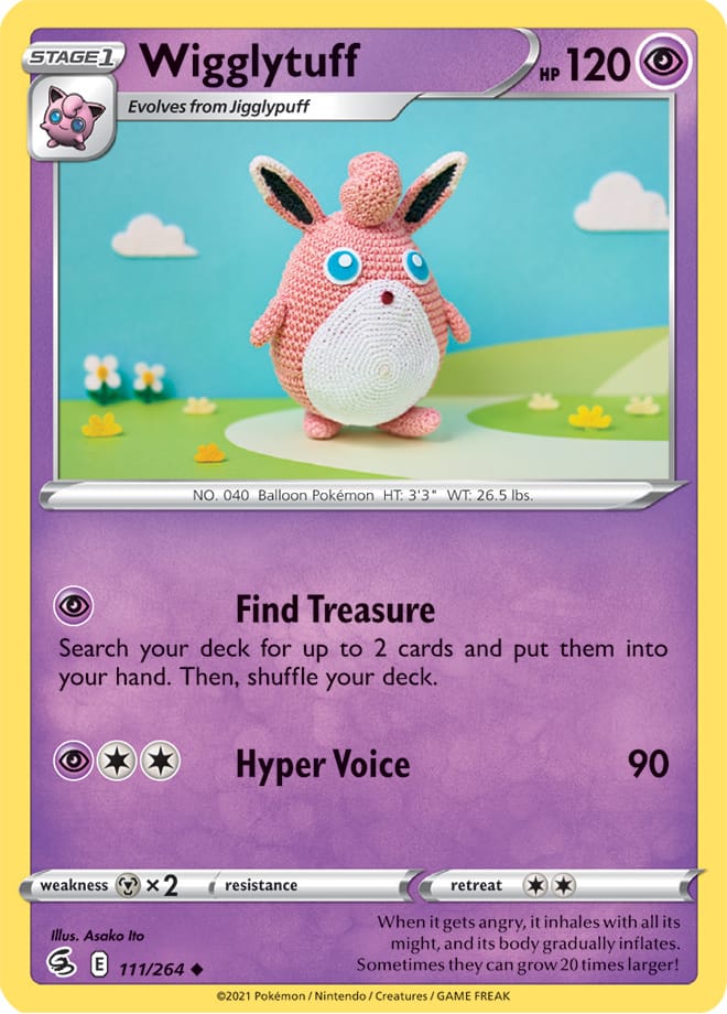 Wigglytuff - Fusion Strike 111/264 - Uncommon