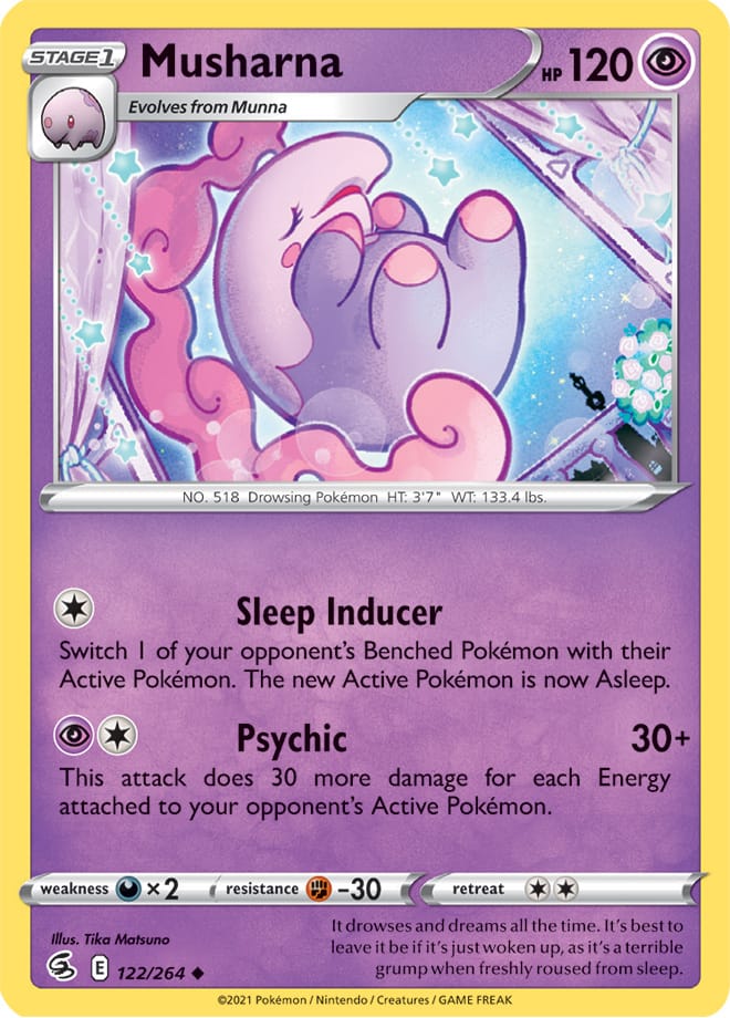 Musharna - Fusion Strike 122/264 - Uncommon