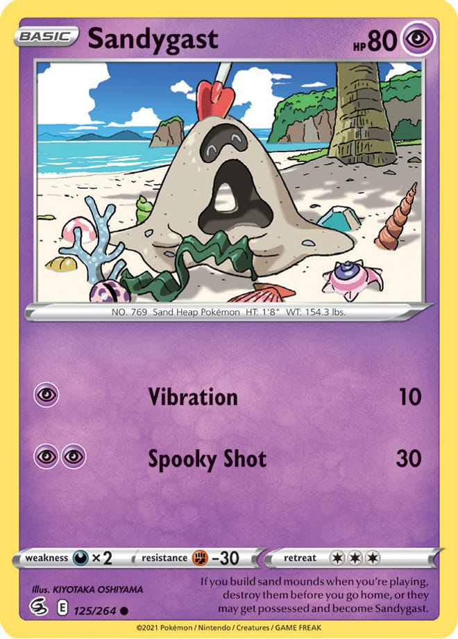 Sandygast - Fusion Strike 125/264 - Common