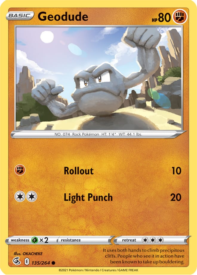 Geodude - Fusion Strike 135/264 - Common