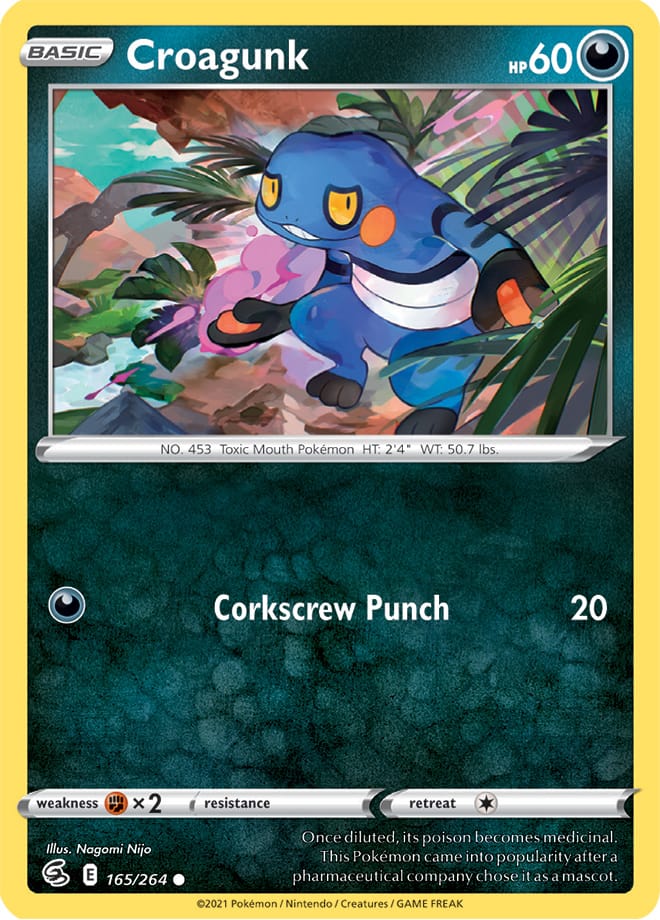 Croagunk - Fusion Strike 165/264 - Common