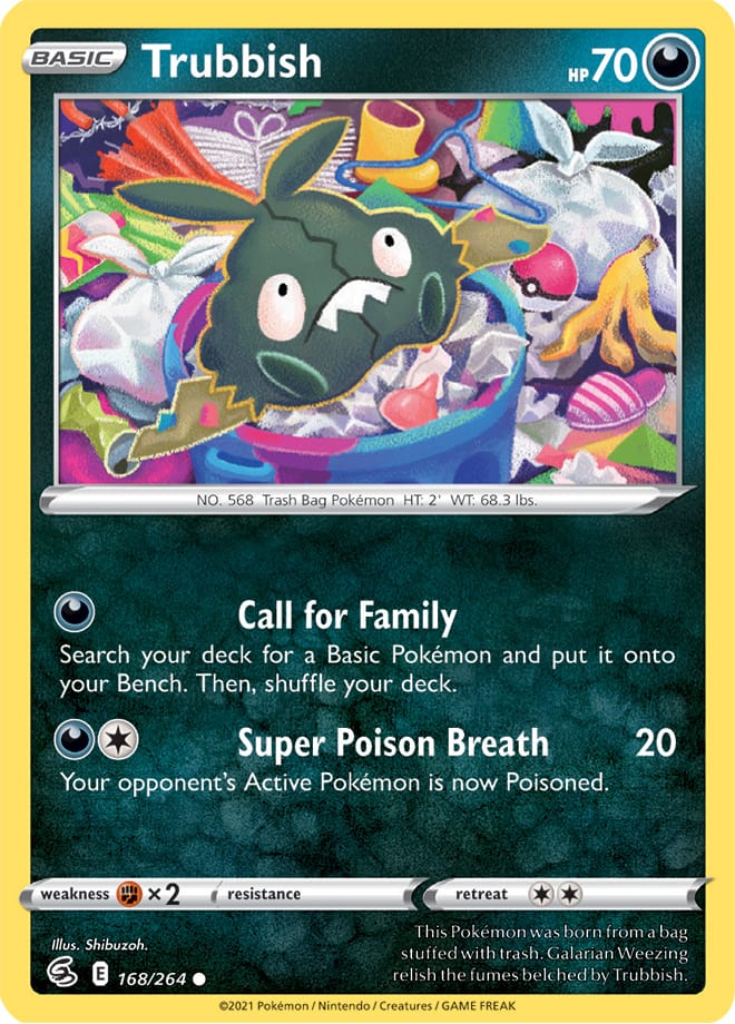 Trubbish - Fusion Strike 168/264 - Common
