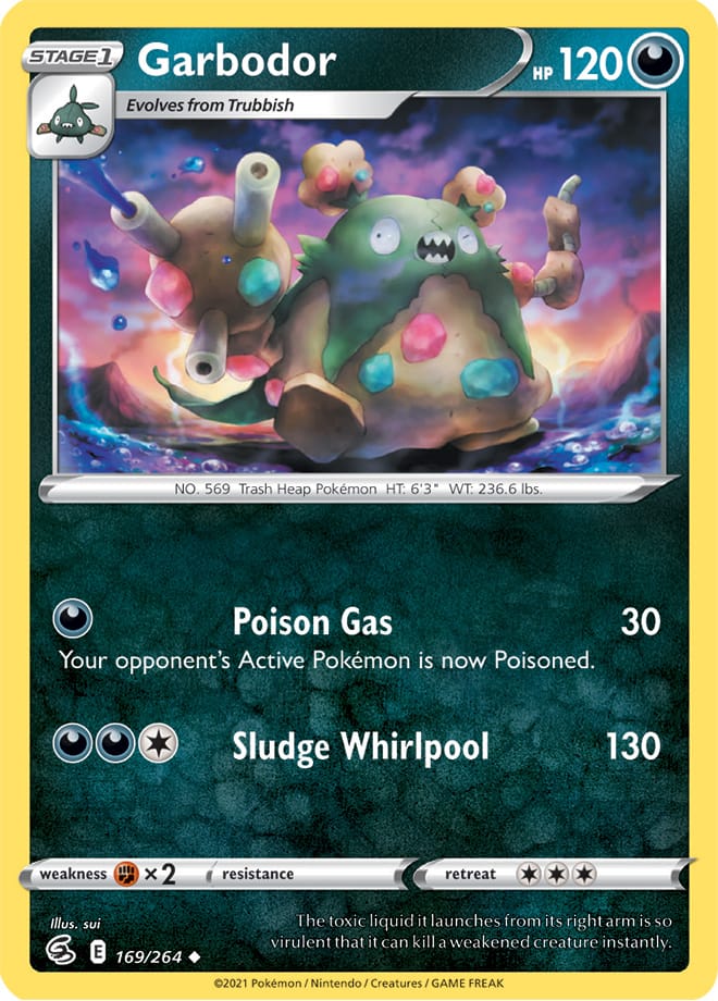 Garbodor - Fusion Strike 169/264 - Uncommon