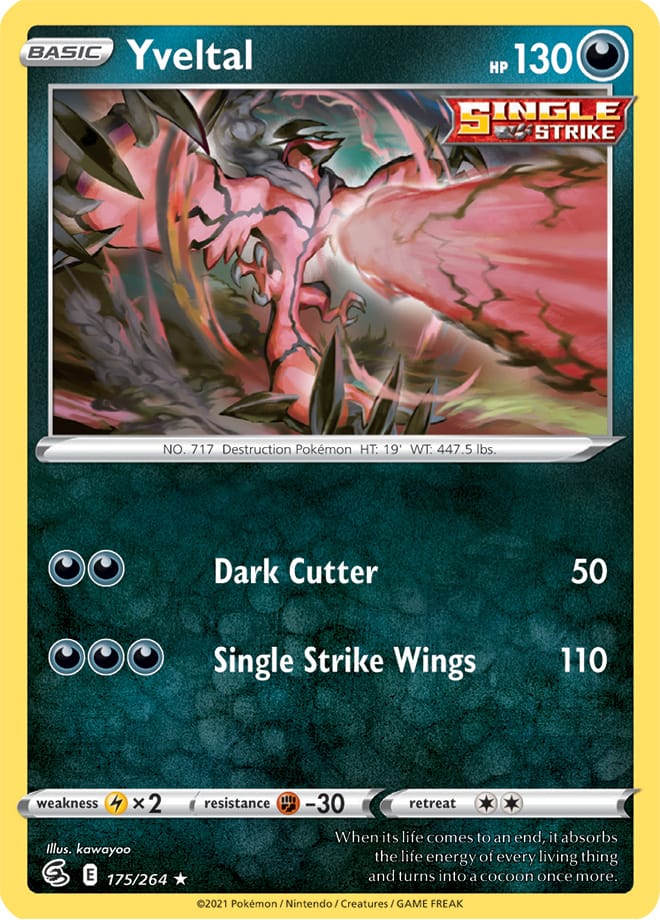 Yveltal - Fusion Strike 175/264 - Rare