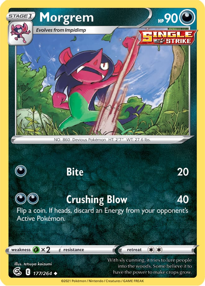 Morgrem - Fusion Strike 177/264 - Uncommon