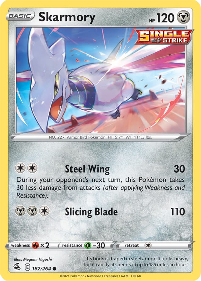 Skarmory - Fusion Strike 182/264 - Common