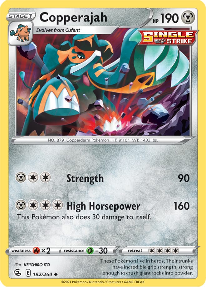 Copperajah - Fusion Strike 192/264 - Uncommon