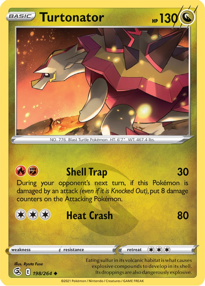 Turtonator - Fusion Strike 198/264 - Uncommon