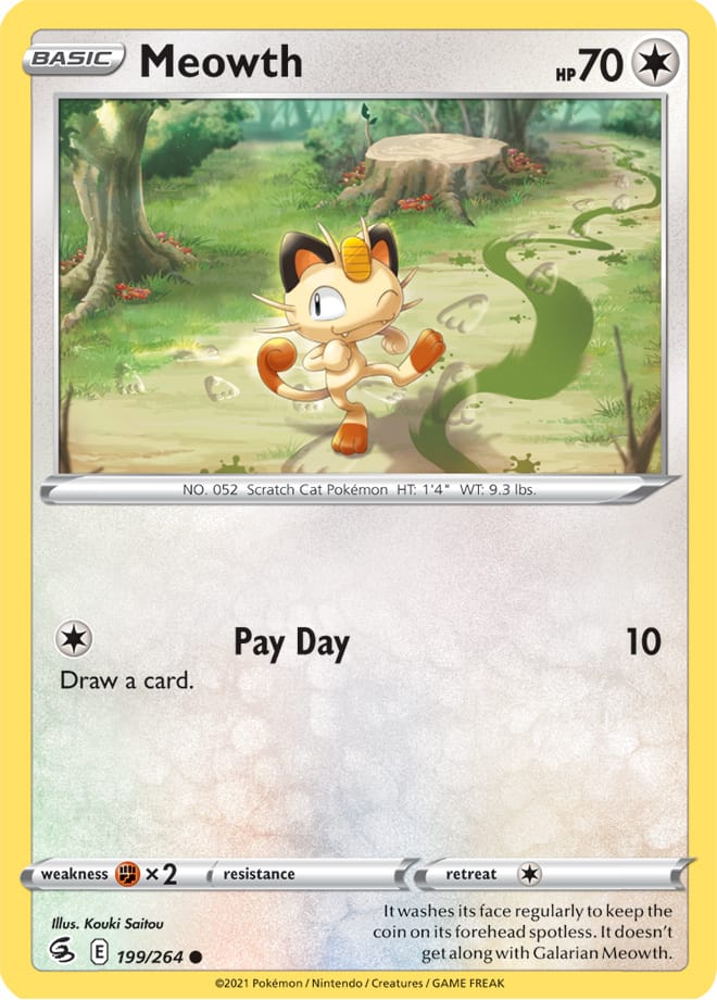 Meowth - Fusion Strike 199/264 - Common