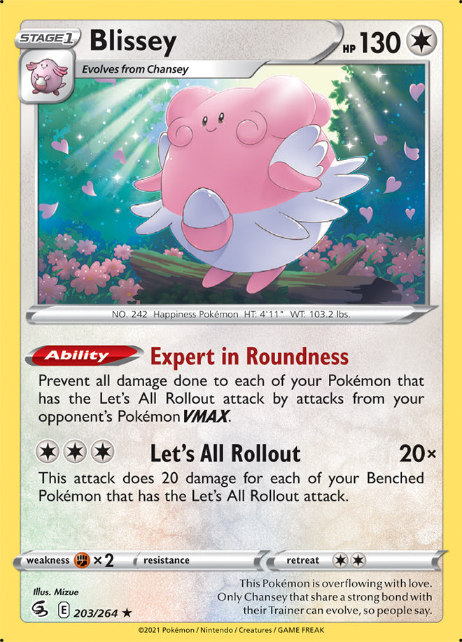 Blissey - Fusion Strike 203/264 - Rare