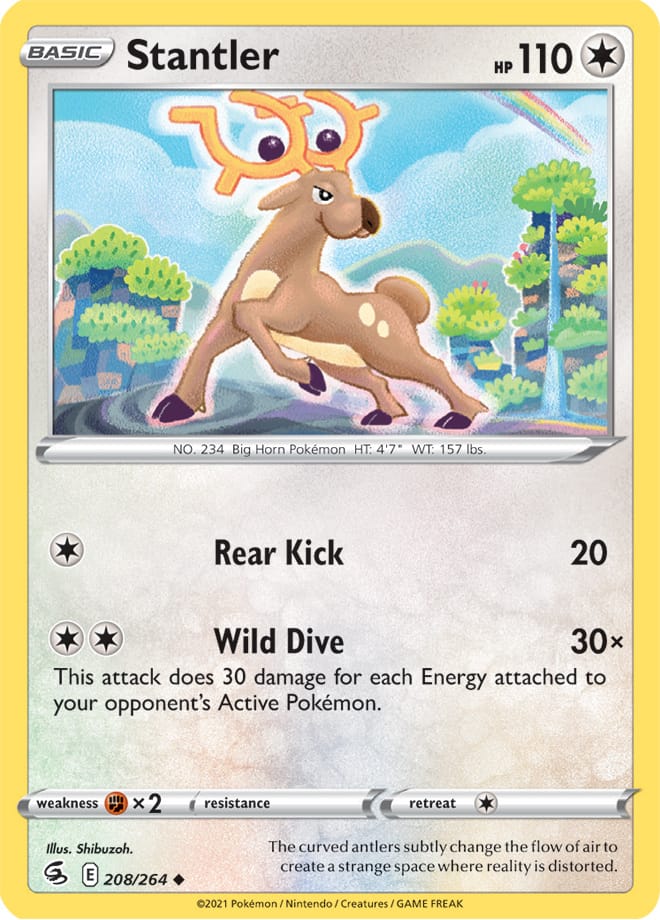Stantler - Fusion Strike 208/264 - Uncommon