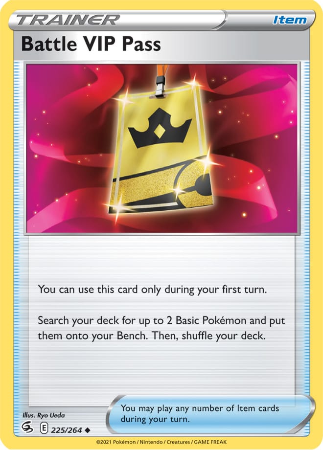 Battle VIP Pass - Fusion Strike 225/264 - Uncommon
