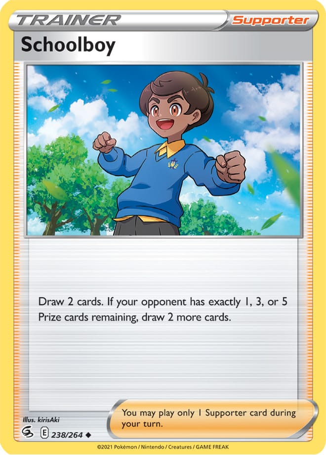 Schoolboy - Fusion Strike 238/264 - Uncommon