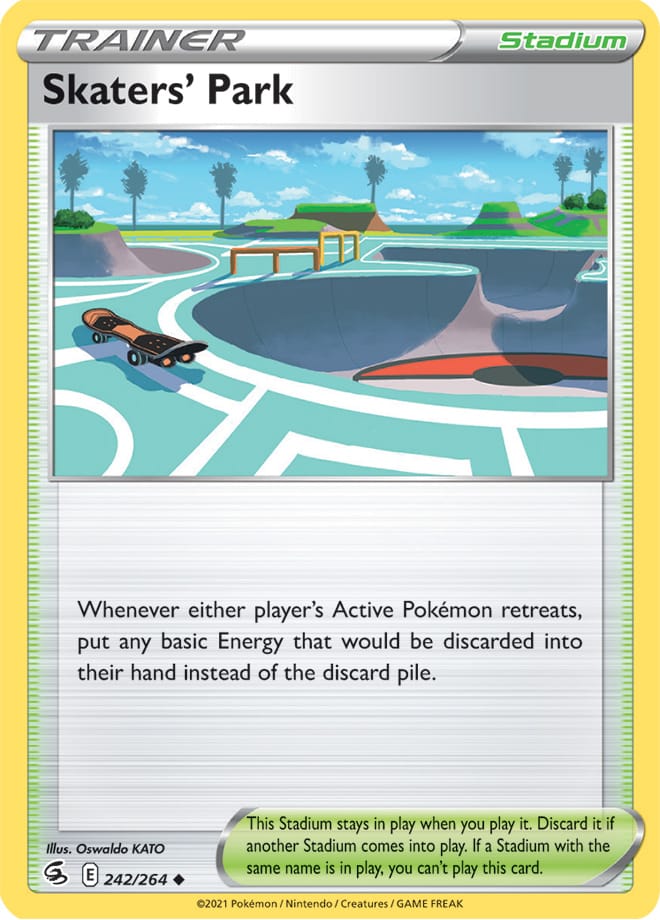 Skaters' Park - Fusion Strike 242/264 - Uncommon