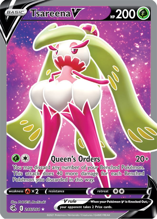 Tsareena V - Fusion Strike 246/264 - Full Art