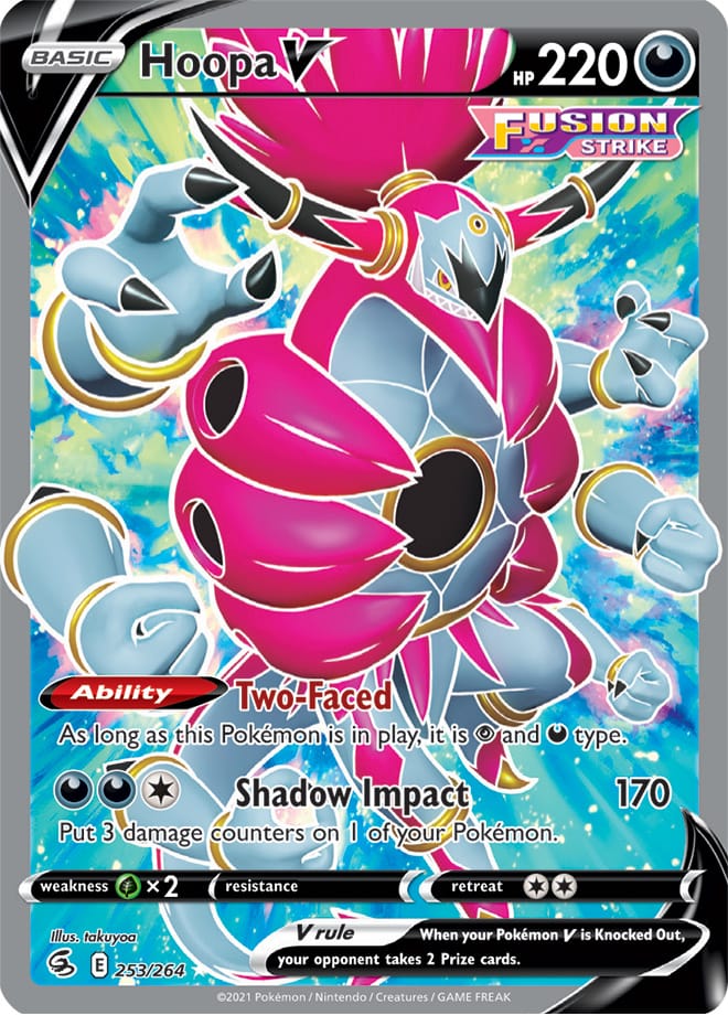 Hoopa V - Fusion Strike 253/264 - Full Art