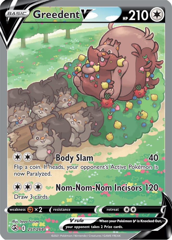 Greedent V - Fusion Strike 257/264 - Alternate Art