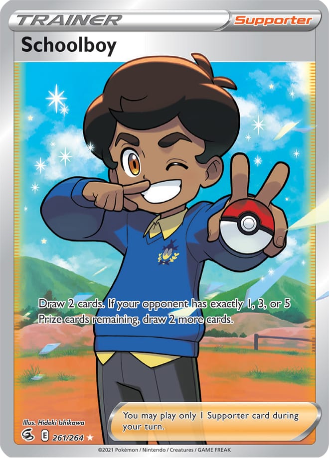 Schoolboy - Fusion Strike 261/264 - Full Art