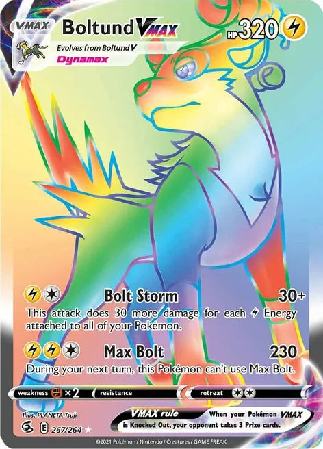 Boltund VMAX - Fusion Strike 267/264 - Secret Rare