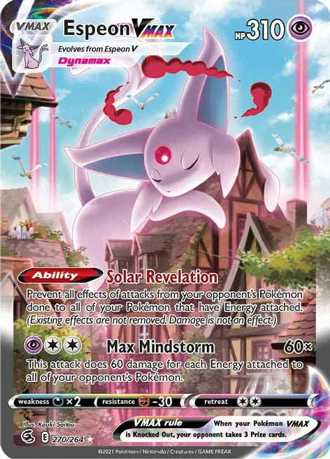 Espeon VMAX - Fusion Strike 270/264 - Alternate Art