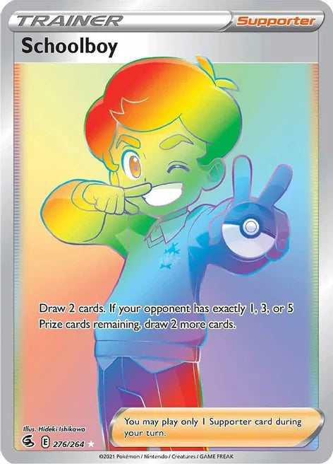 Schoolboy - Fusion Strike 276/264 - Secret Rare
