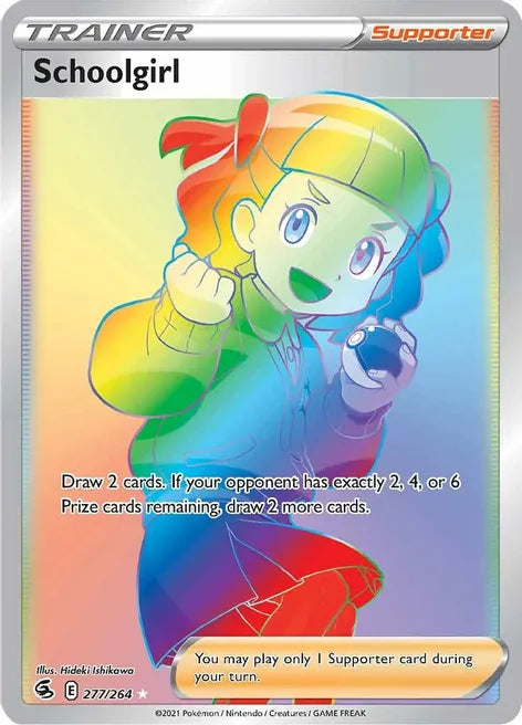 Schoolgirl - Fusion Strike 277/264 - Secret Rare