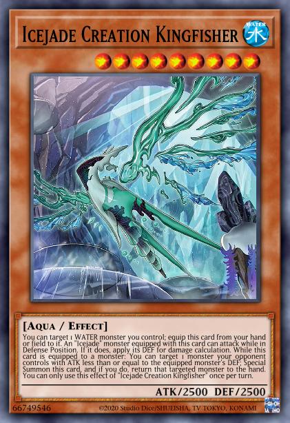 Icejade Creation Kingfisher - MP23-EN008 - 1st Edition - Common