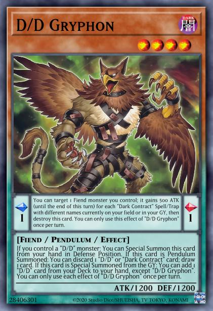 D/D Gryphon - MP23-EN011 - 1st Edition - Common