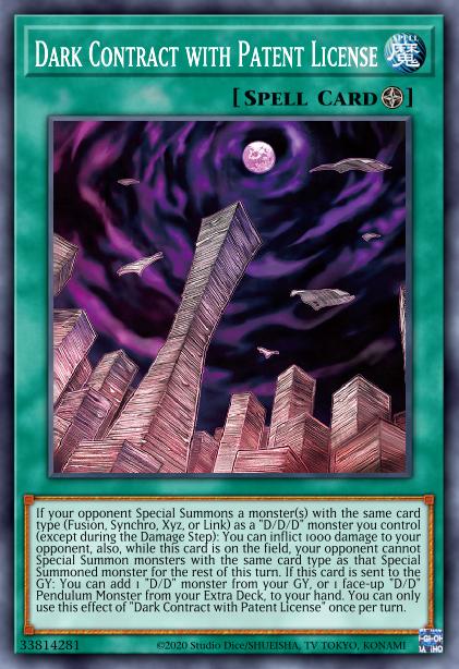 Dark Contract with Patent License - MP23-EN030 - 1st Edition - Common