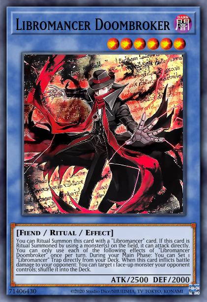 Libromancer Doombroker - MP23-EN047 - 1st Edition - Common