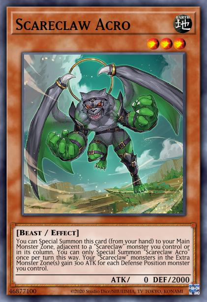 Scareclaw Acro - MP23-EN067 - 1st Edition - Common