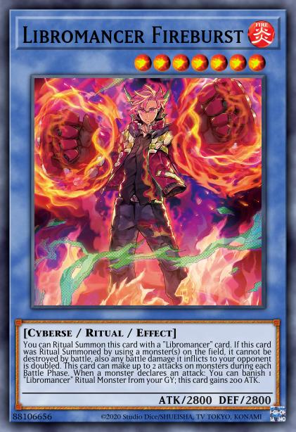 Libromancer Fireburst - MP23-EN112 - 1st Edition - Common