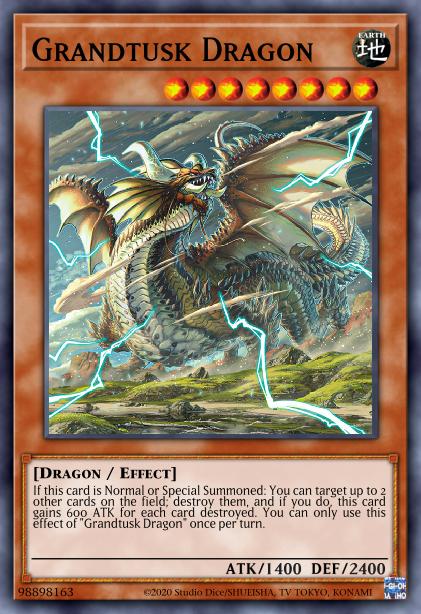 Grandtusk Dragon - MP23-EN129 - 1st Edition - Common