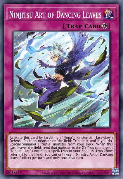 Ninjitsu Art of Dancing Leaves - MP23-EN212 - 1st Edition - Common