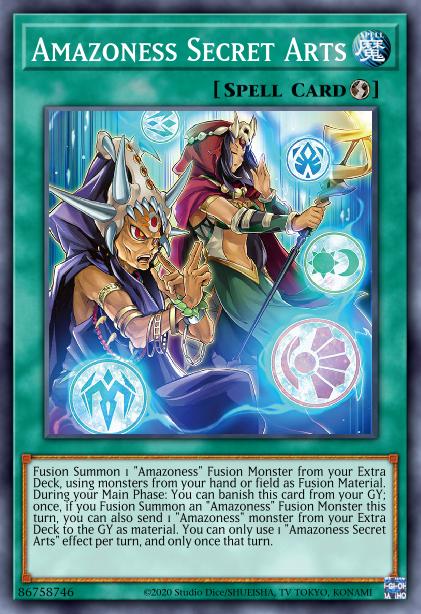 Amazoness Secret Arts - MP23-EN225 - 1st Edition - Common