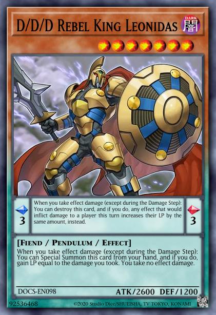 D/D/D Rebel King Leonidas - MP23-EN277 - 1st Edition - Common