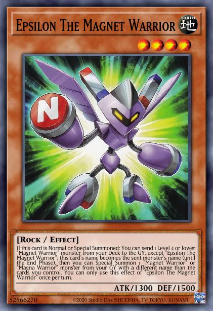 Epsilon The Magnet Warrior - MP23-EN014 - 1st Edition - Rare