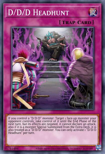 D/D/D Headhunt - MP23-EN043 - 1st Edition - Rare