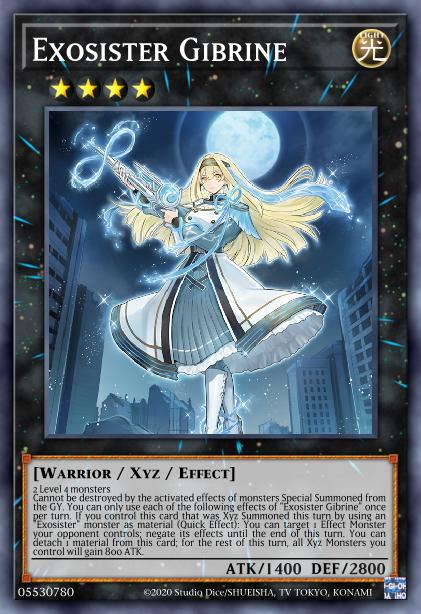 Exosister Gibrine - MP23-EN258 - 1st Edition - Rare