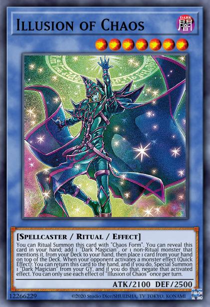 Illusion of Chaos - MP23-EN017 - 1st Edition - Prismatic Secret Rare