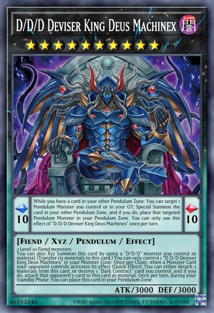 D/D/D Deviser King Deus Machinex - MP23-EN023 - 1st Edition - Prismatic Secret Rare