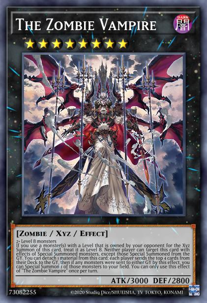 The Zombie Vampire - MP23-EN024 - 1st Edition - Prismatic Secret Rare
