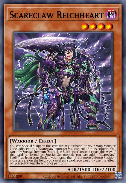 Scareclaw Reichheart - MP23-EN068 - 1st Edition - Prismatic Secret Rare