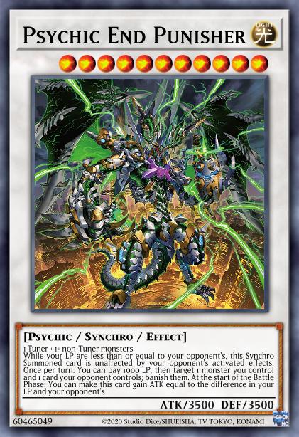 Psychic End Punisher - MP23-EN086 - 1st Edition - Prismatic Secret Rare