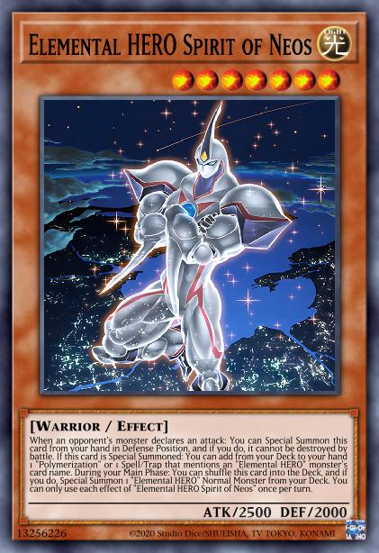 Elemental HERO Spirit of Neos - MP23-EN117 - 1st Edition - Prismatic Secret Rare